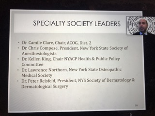StephanieDarwak's tweet photo. Dr. Lawrence Northorn-President NYSOMS talks during the specialty society panel. Addressing #COVIDRelief #Vaccines #OsteopathicDiscrimination #MedicalMalpractice #PublicHealth #AccessToCare #PhysicianAdvocacyDay #DO #OsteopathicMedicine #MedicalStudents #TOUROCOM #NYITCOM #LECOM https://t.co/yExBua3xLe