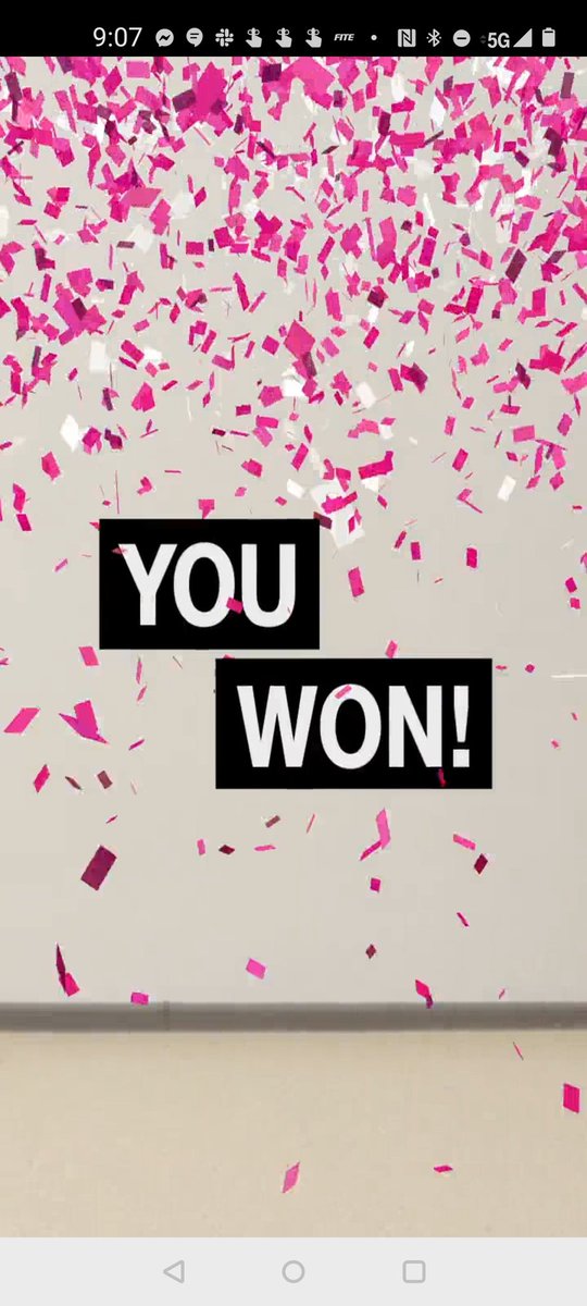 NickatFM's tweet image. Finally won a #TMobileTuesdays prize! #TMobile #MagentaMAX