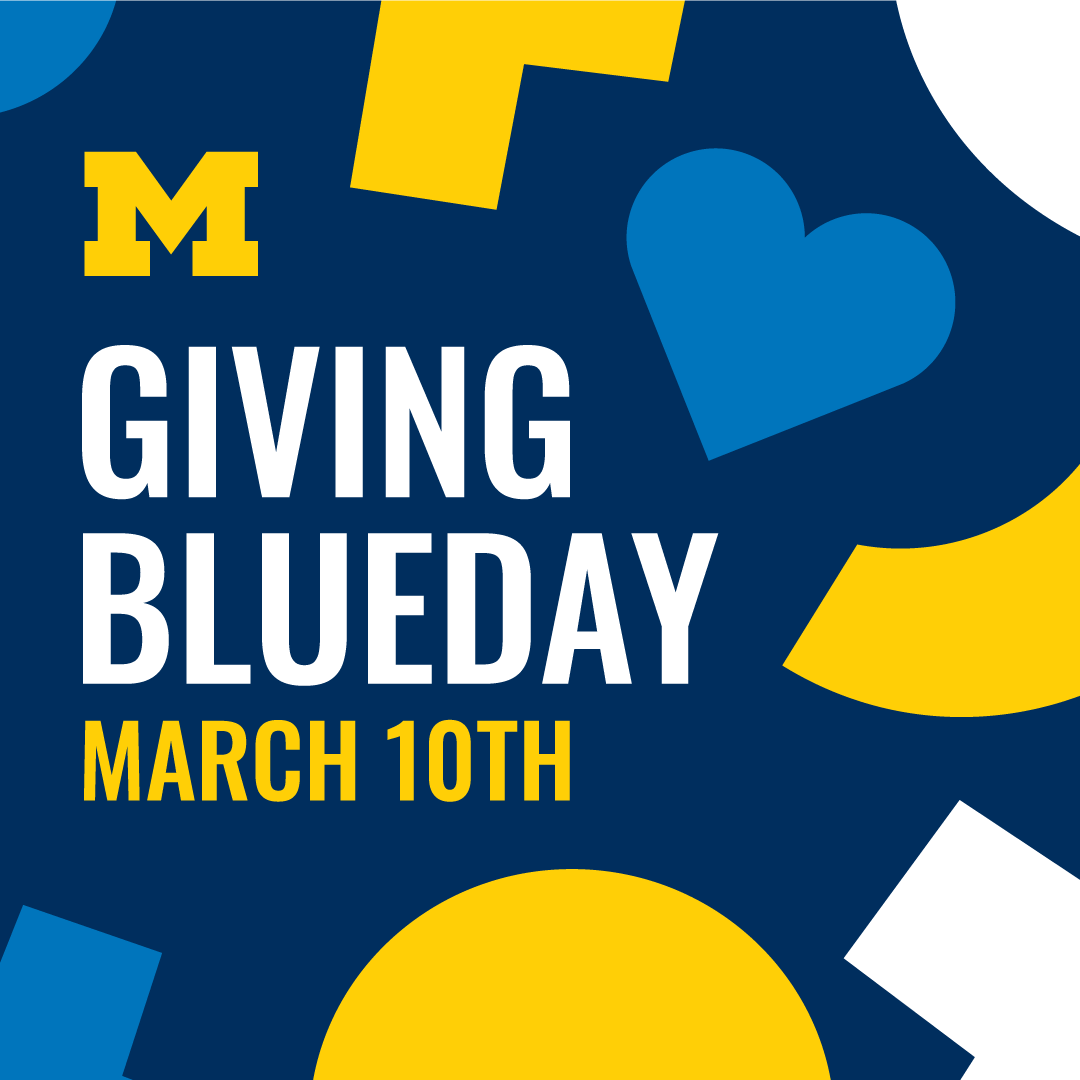 Hey everyone - NEXT WEEK! Support what you love about #Statistics. #GivingBlueday is back! 💙💛