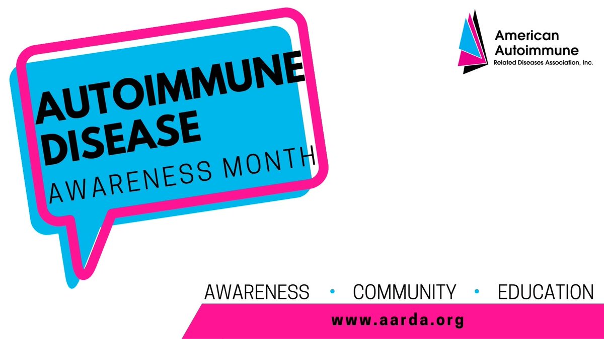 AutoimmuneAssoc's tweet image. March is Autoimmune Disease Awareness Month! AARDA is committed to raising awareness about autoimmune disease and creating resources and education for our community. Stay tuned throughout the month for more updates, stories, and information!  aarda.org