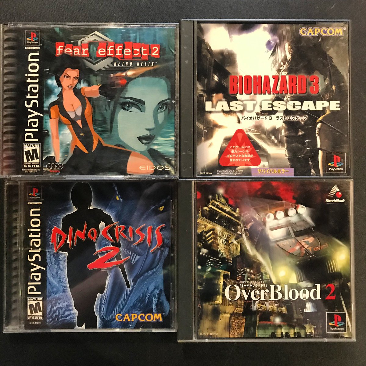 TheGameZoneGZ's tweet image. TJi! #feareffect2retrohelix #biohazard3lastescape #dinocrisis2 #overblood2 #playstation #ps1