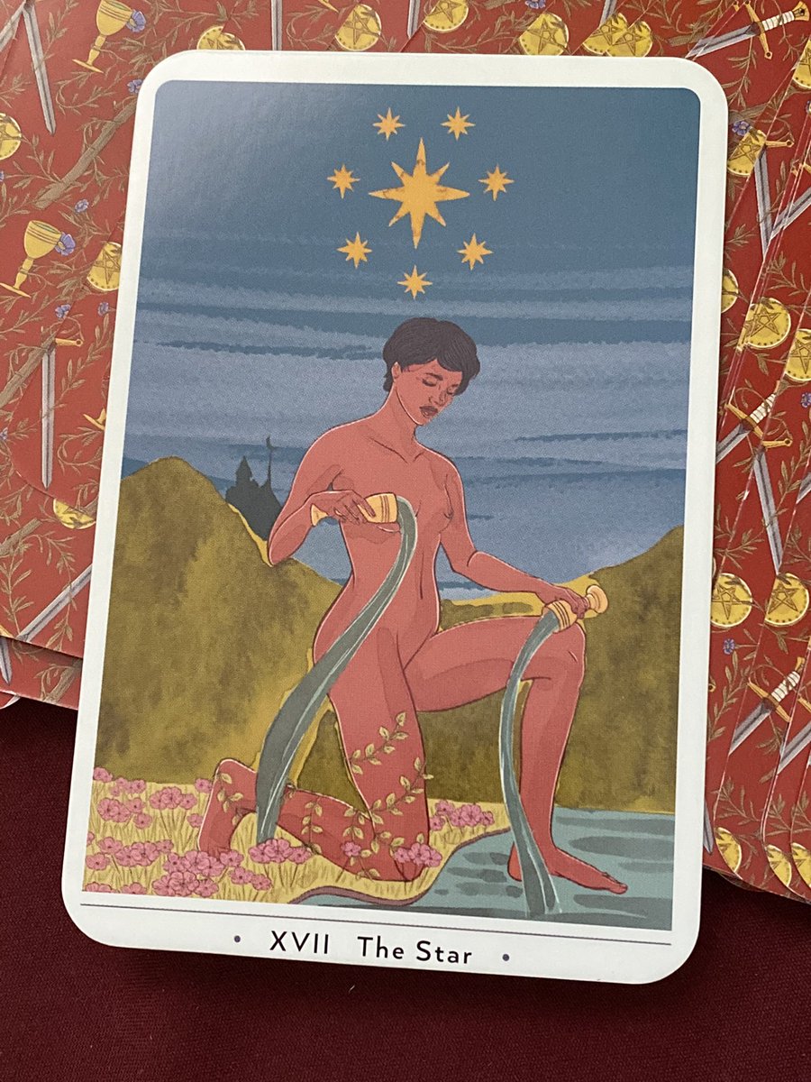 SinnamonLove's tweet photo. Today’s Pull. Day 2 of 30. If you haven’t picked it up, @RachelTrue’s True Heart Tarot & Memoir is simply beautiful. I already had a weepy morning. This One gave me tears of joy. And on point about my current life. #30daysoftarot https://t.co/s5U9EKBVWE