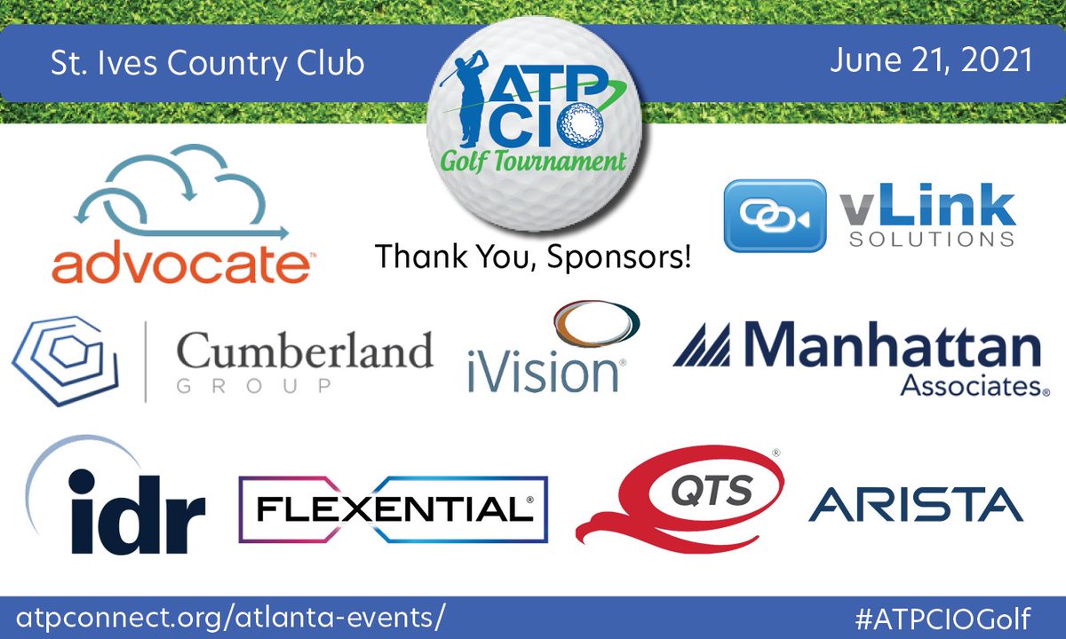 ATPConnect's tweet photo. ⛳ This year's #ATPCIOGolf Tournament sponsorships are selling fast! Thank you to all who have already secured their spot at par-tee! We appreciate your continued support. 

Join us on June 21st at St. Ives Country Club: https://t.co/pa3YsRVKPk https://t.co/EWGcLOUJK9