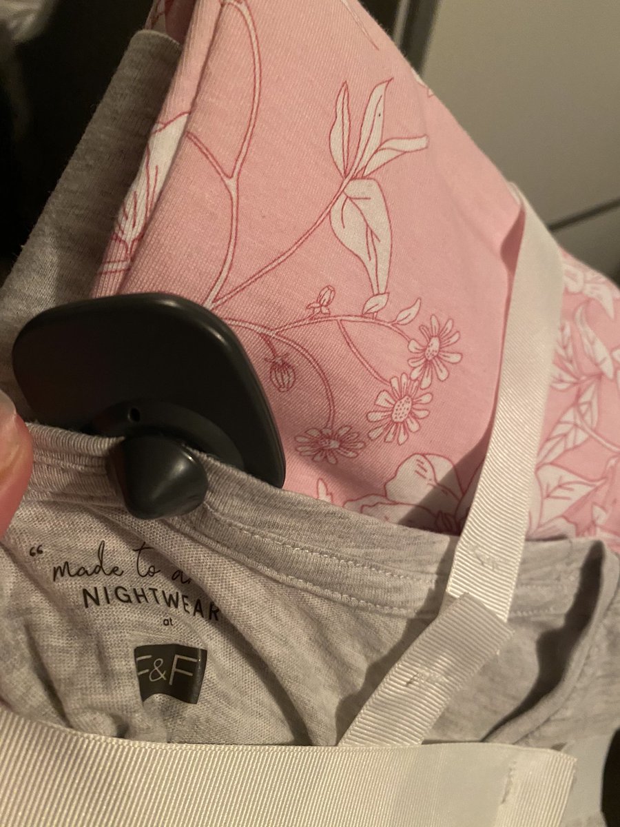 jesswils21's tweet photo. @Tesco got these pjs at your Skipton store today...how I managed to get out the store without the alarms going off I don’t know? What am I to do now? I don’t go often enough to warrant going back to get the tag off and expensive £10 for a pj set that can’t be worn! https://t.co/M3729c6rih