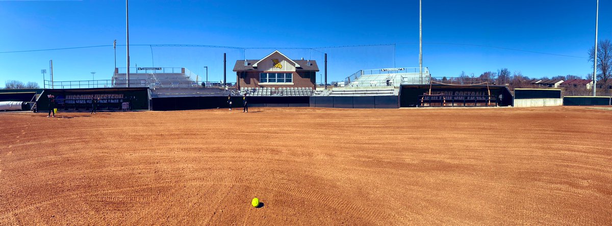 Peep the extra bleachers for more fans and social distancing 🤩 First home games Sunday March 7th <a href="/2/">A 2-loop</a>&amp;4!