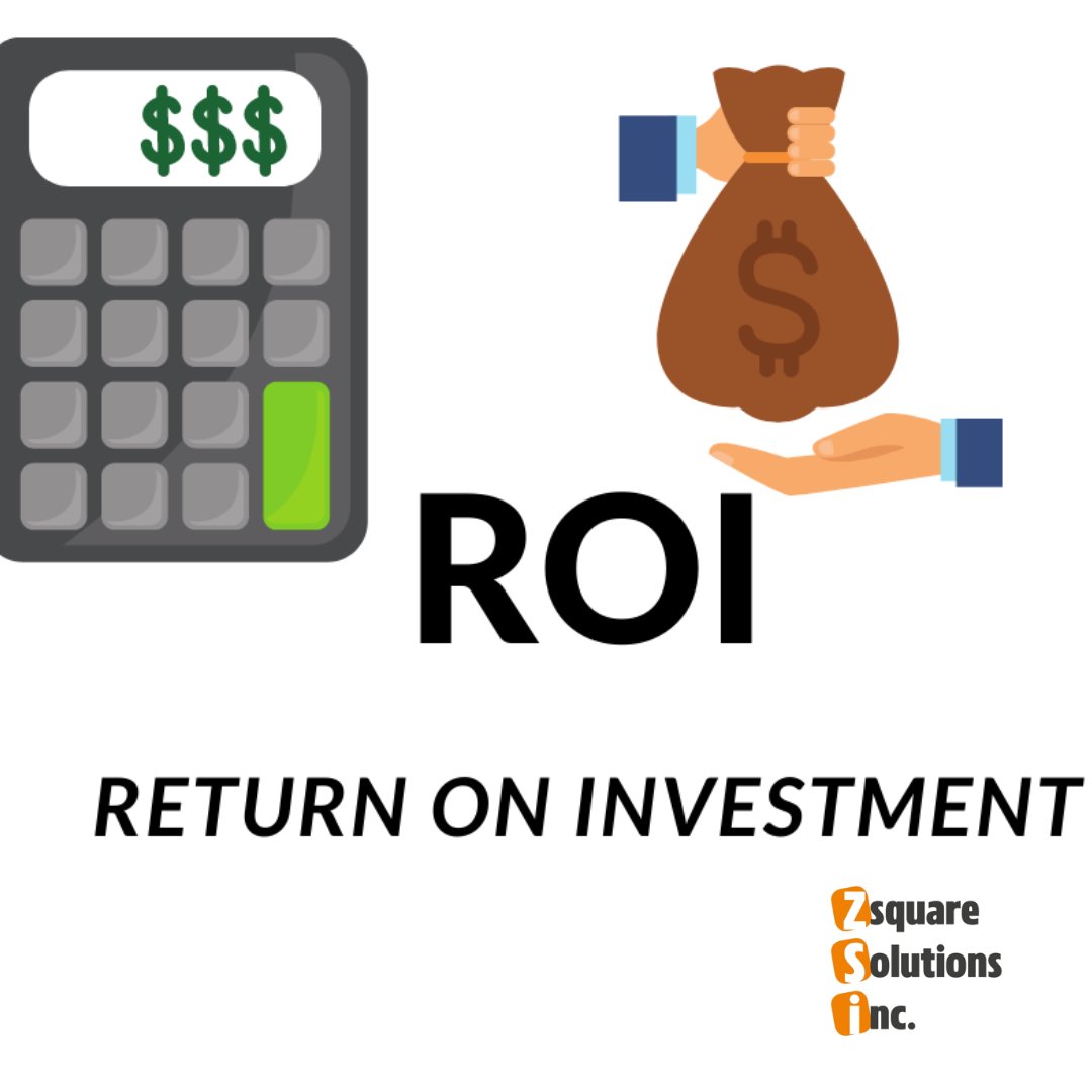 ZsquareI's tweet photo. Return on Investment (ROI):
This is the quantifiable result of your efforts after strategic spending.

 Be sure to follow for more helpful definitions.
#zsi #zsquaresolutionsinc #agility #quality #qualitymatters #testing #automation #devOps https://t.co/F0OXWqMmvM