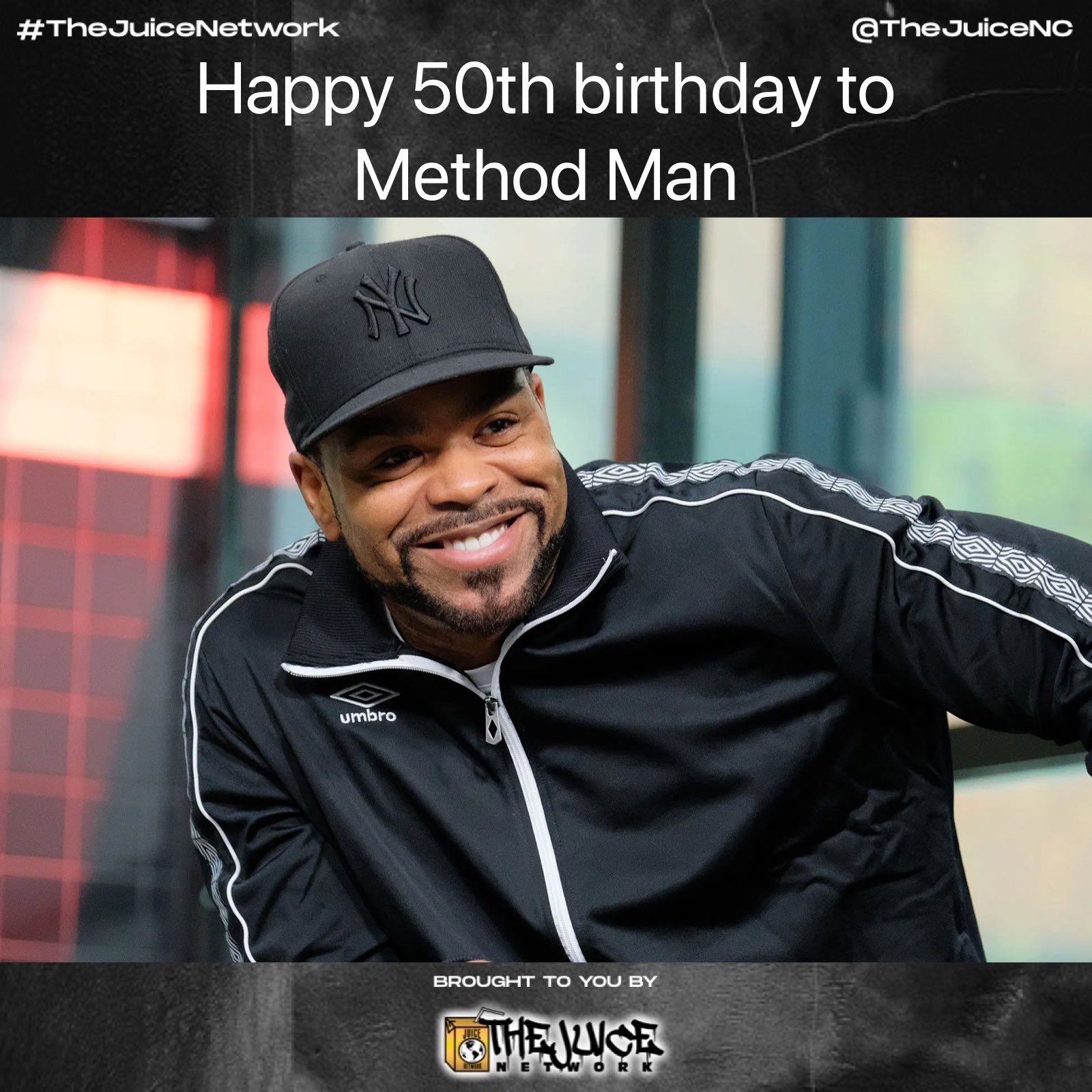Happy 50th birthday to Method Man!    
