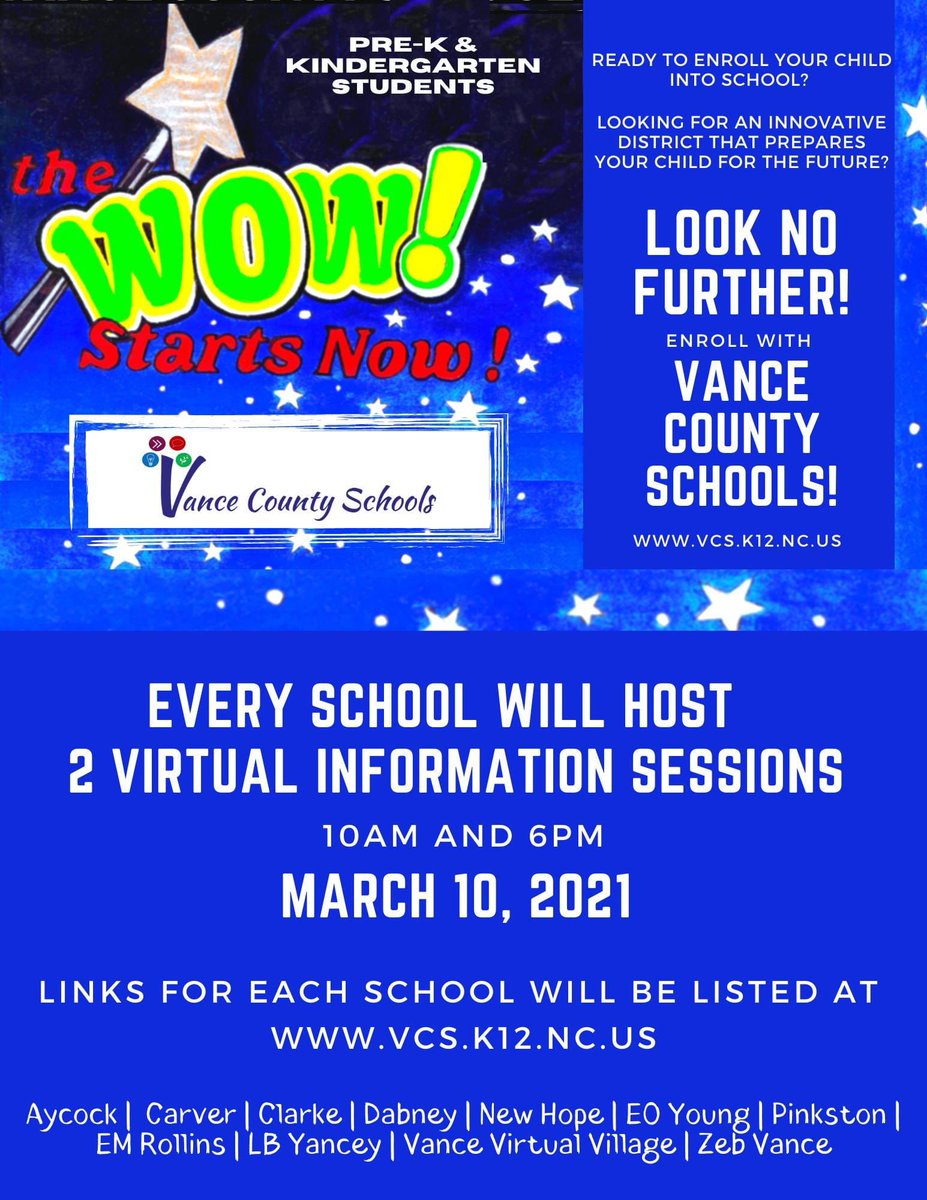 _CassandraEvans's tweet photo. PRE-K &amp; Kindergarten Registration starts now! https://t.co/oM2wdC4fC8