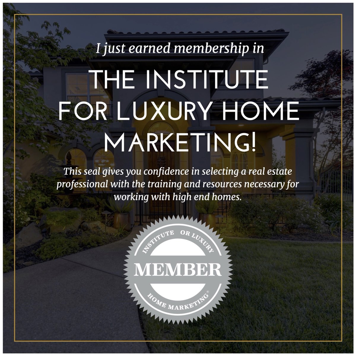LernerRealtyS's tweet image. Drumroll please... it is an honor to share with you that I am now a member of the Institute for Luxury Home Marketing! #LernerRealtySolutions #ColdwellBanker #firstcolony #luxuryhomes #sltx #siennaplantation #richmondtx #rosenbergtx #htx #missouricity #staffordtx #sugarlandtx