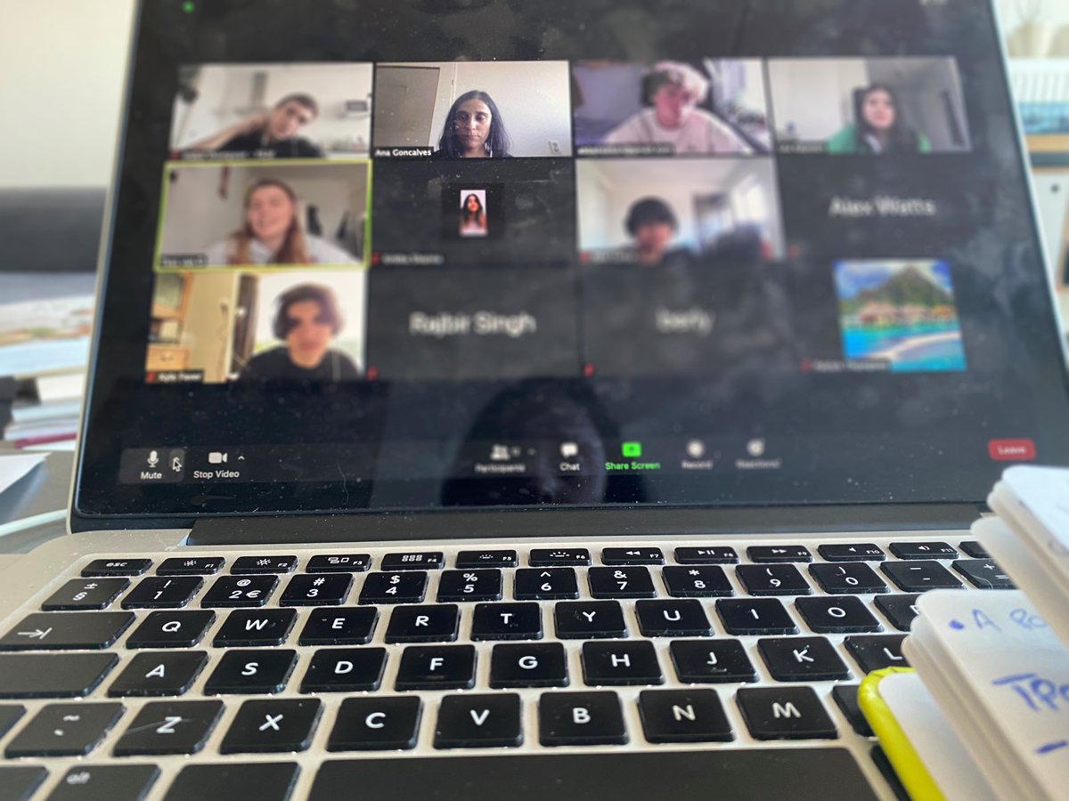 A glimpse of today's virtual table read for a short film I will be in very soon. Great team! And I couldn't be more excited to put myself in the shoes of my character. More to come 🎬

#shortfilm #film #actor #Actorslife #casting