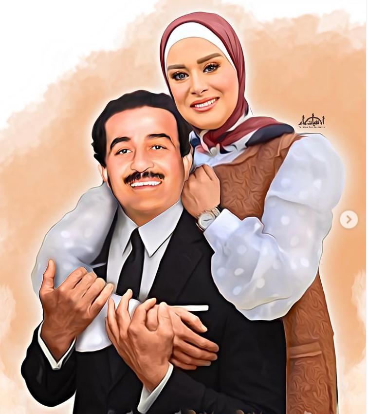 CNNBusinessAr's tweet photo. وكان من أبرز البورتريهات التي قدمتها تغيان بورتريه يجمع الإعلامية المصرية لمياء فهمي عبدالحميد مع الراحل والدها المخرج المصري الكبير صاحب البصمة الإخراجية المميزة لفوازير شهر رمضان.

#الرؤية_بلا_حدود https://t.co/akVZWdwu05