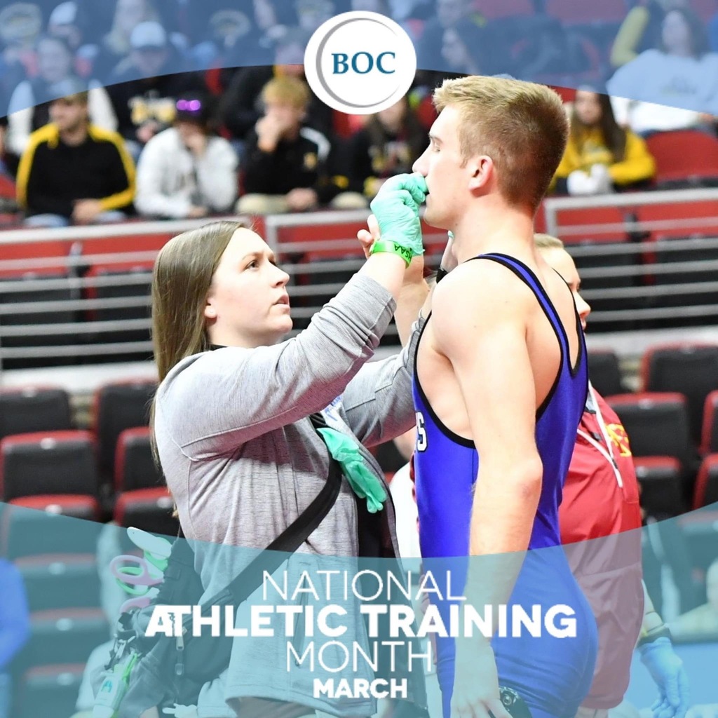 West Liberty is lucky to have one of the best around! Happy National Athletic Training Month, Sarah Schoon <a href="/WestLibertyATC/">Sarah Schoon, ATC</a>
<a href="/WestLibAthletic/">West Lib Athletics</a>