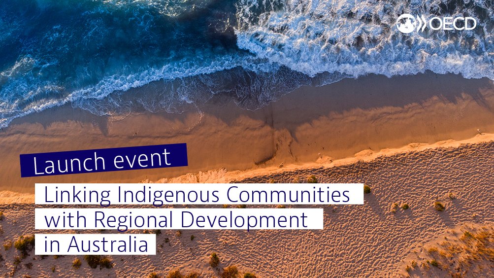 🇦🇺 #Indigenous entrepreneurship and #business development are critical to self-determination and unlocking the potential of #regional economies.

// Join us to discuss!

🗓️ Mon, 15 March, 7:30 am CET
👉bit.ly/3rbI9HV

🏷️<a href="/OECDdev/">OECD Development</a>