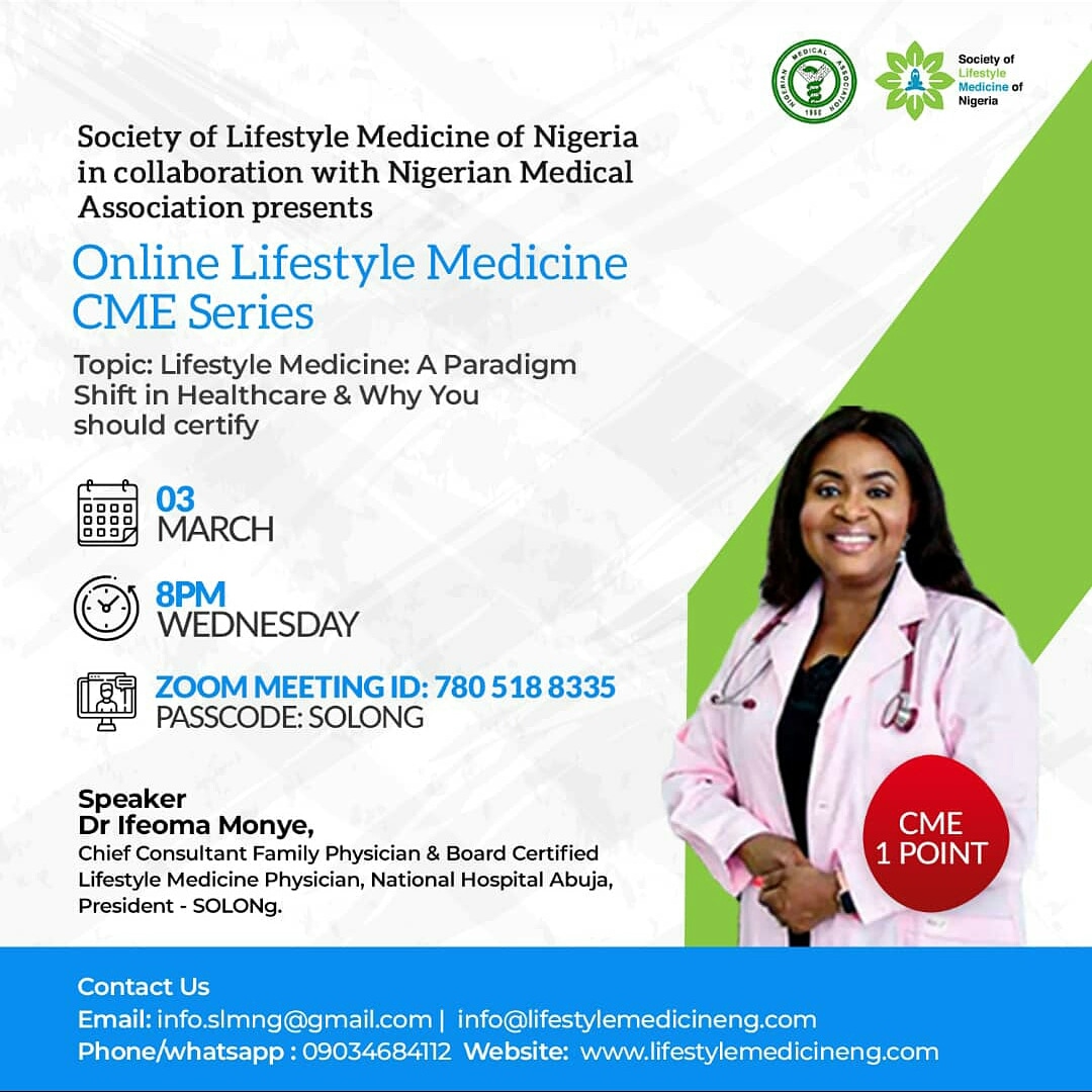 medtunity's tweet photo. Online Lifestyle Medicine CME series.

TOPIC: A Paradigm Shift in Healthcare.

#MedTwitter 
#medtunity https://t.co/90eK7eY7Tl