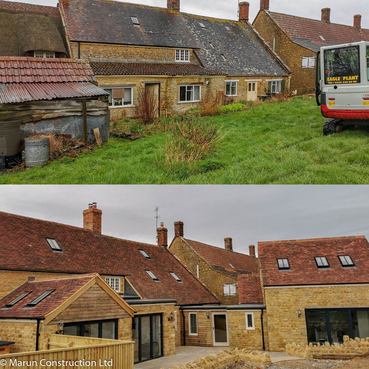How it started and nearing completion...

Renovation/extensions nr Sherborne.

#Builders #marunbuild #dorsetbuilders #Sherborne #extensions #Renovations #FMB