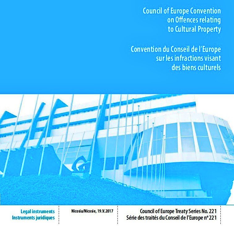 Congratulations to #Greece for ratifying the @CoE Convention on Offences relating to Cultural Property!
2️⃣ more ratifications needed for it to enter into force. 
Working together to enhance international cooperation for the protection of 🌍 #CulturalHeritage.
#NicosiaConvention