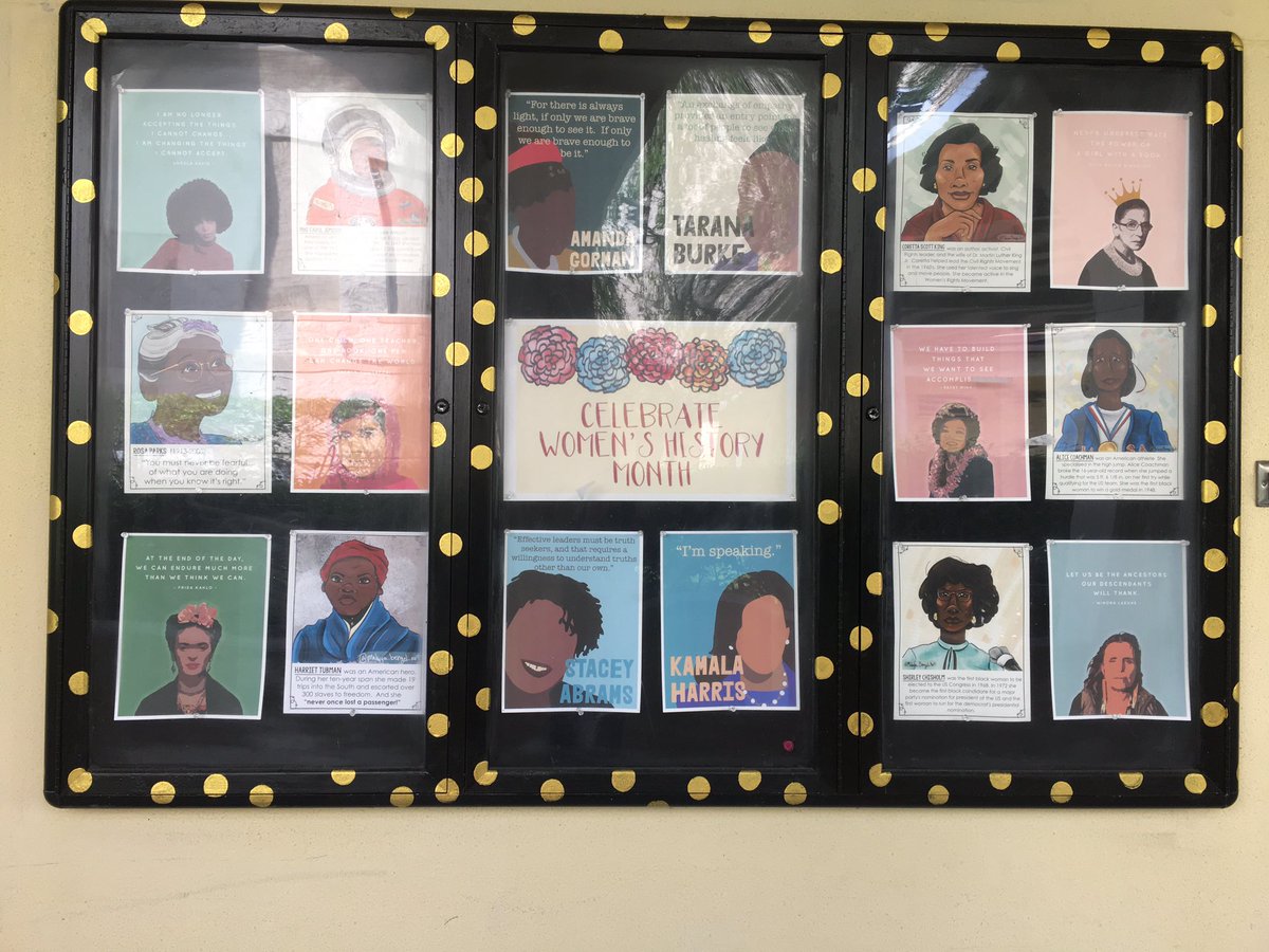 DsoaMediaCenter's tweet photo. Come celebrate Women’s History month in the Media Center #WomensHistoryMonth2021 https://t.co/we0LxiKUdg