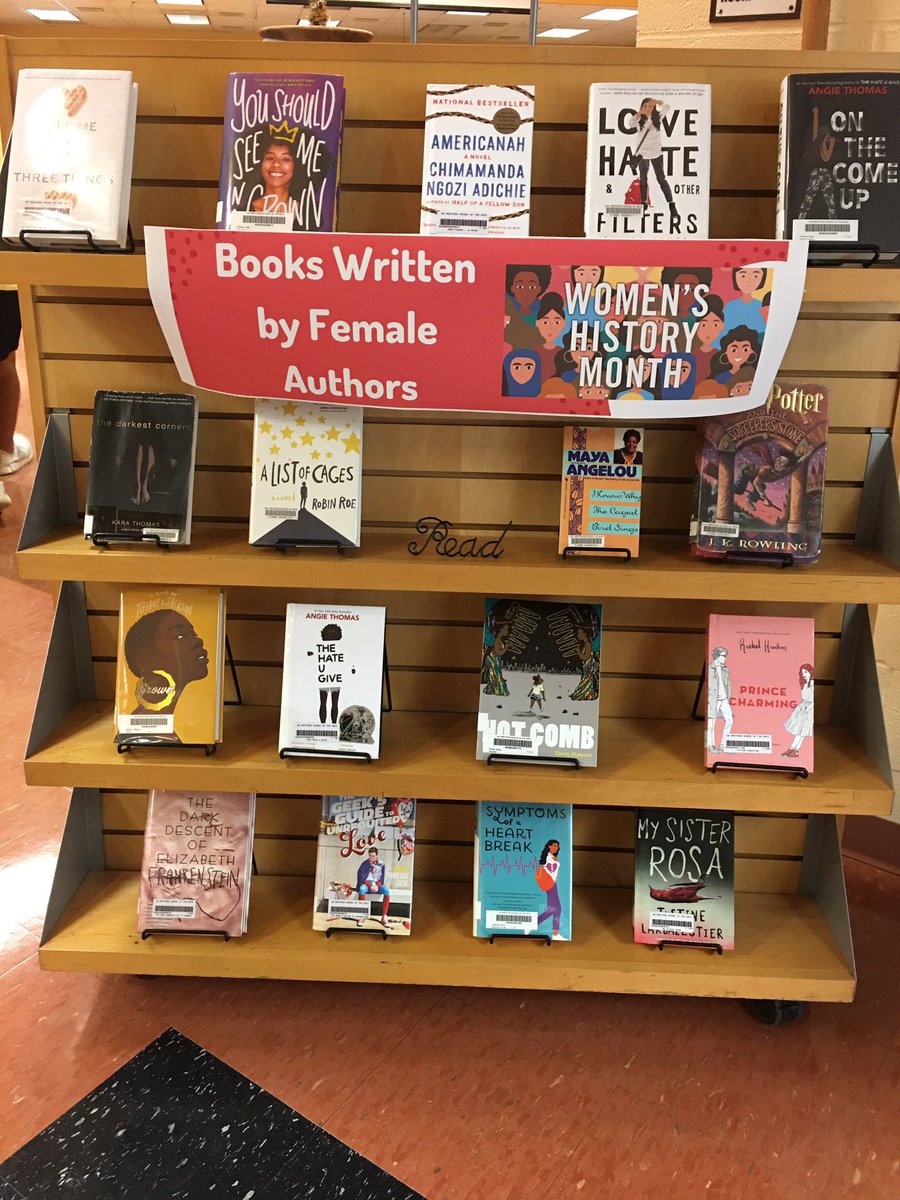 DsoaMediaCenter's tweet photo. Come celebrate Women’s History month in the Media Center #WomensHistoryMonth2021 https://t.co/we0LxiKUdg