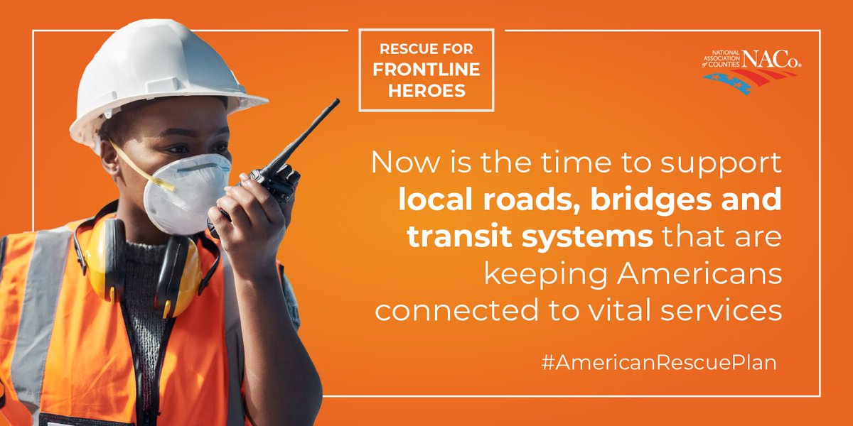 Alabama counties rely on federal resources to invest in critical infrastructure.
<a href="/SenShelby/">Richard Shelby</a> &amp; <a href="/SenTuberville/">Coach Tommy Tuberville</a>, please support the #AmericanRescuePlan for the county roads &amp; bridges that keep Americans connected to vital services.
bit.ly/3pV4RT4
#alpolitics <a href="/NACoTweets/">NACo Digital Team</a>