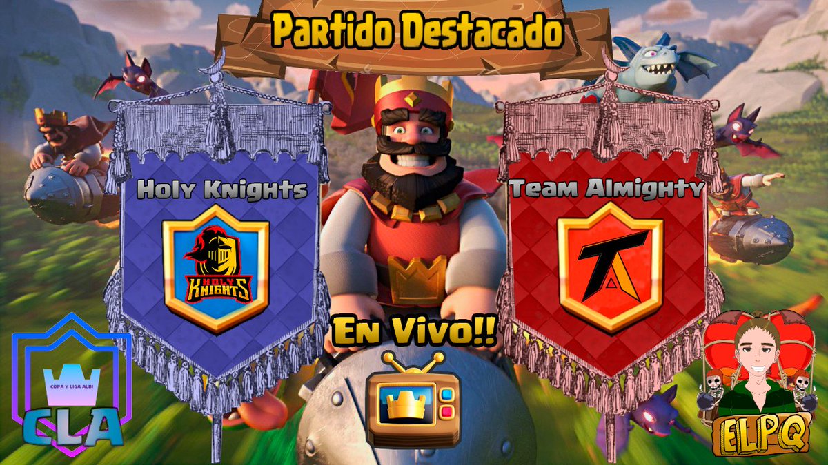 CLA (@cla54731987) on Twitter photo Partido destacado - final de la fase clasificatoria de la copa entre <a href="/HolyKnightsGG/">Holy Knights</a>🆚<a href="/TAlmightyGG/">𝕋𝕖𝕒𝕞 𝔸𝕝𝕞𝕚𝕘𝕙𝕥𝕪⚔️🛡️ 🧡</a>
🗓️02/03 | ⏰23hs20🇦🇷-20hs20🇲🇽
Caster: <a href="/pijudopq/">PijudoPQ_CR</a> en twitch.tv/elpqr Partido destacado - final de la fase clasificatoria de la copa entre <a href="/HolyKnightsGG/">Holy Knights</a>🆚<a href="/TAlmightyGG/">𝕋𝕖𝕒𝕞 𝔸𝕝𝕞𝕚𝕘𝕙𝕥𝕪⚔️🛡️ 🧡</a>
🗓️02/03 | ⏰23hs20🇦🇷-20hs20🇲🇽
Caster: <a href="/pijudopq/">PijudoPQ_CR</a> en twitch.tv/elpqr