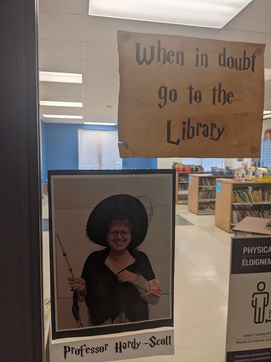 NorthHighlands2's tweet photo. When your school attends Hogwarts Virtually, you never know what will happen day by day! @CBVRCE_NS Imagination is everything! https://t.co/4OK0d3qJ1E