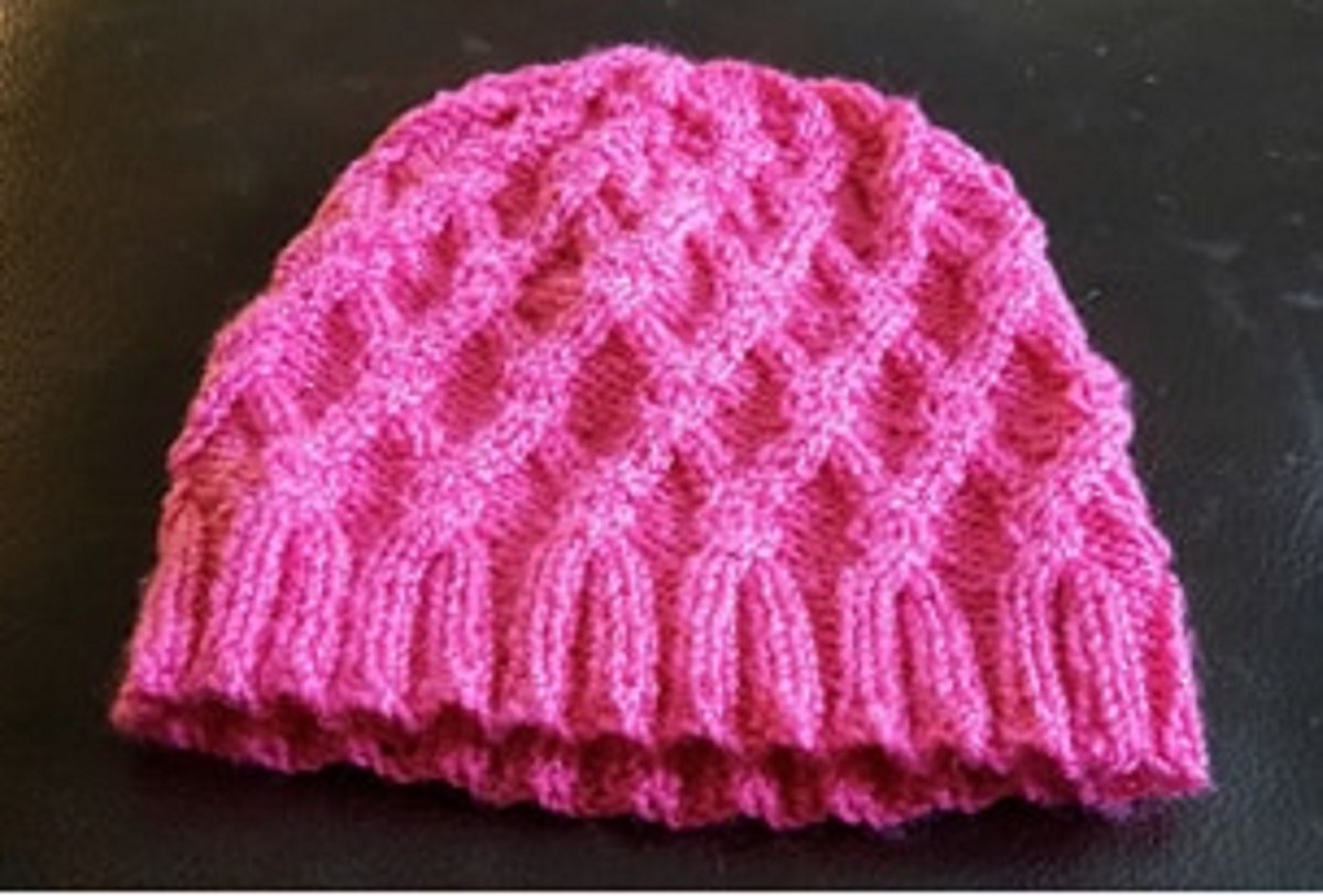 CROSSSTICHER1's tweet photo. Lovely childs hand knitted hat in pink sparkle yarn now at https://t.co/nG41JaHgTj #handmade #childshat #pinksparkle
#cabled https://t.co/ny9VUAgm6L