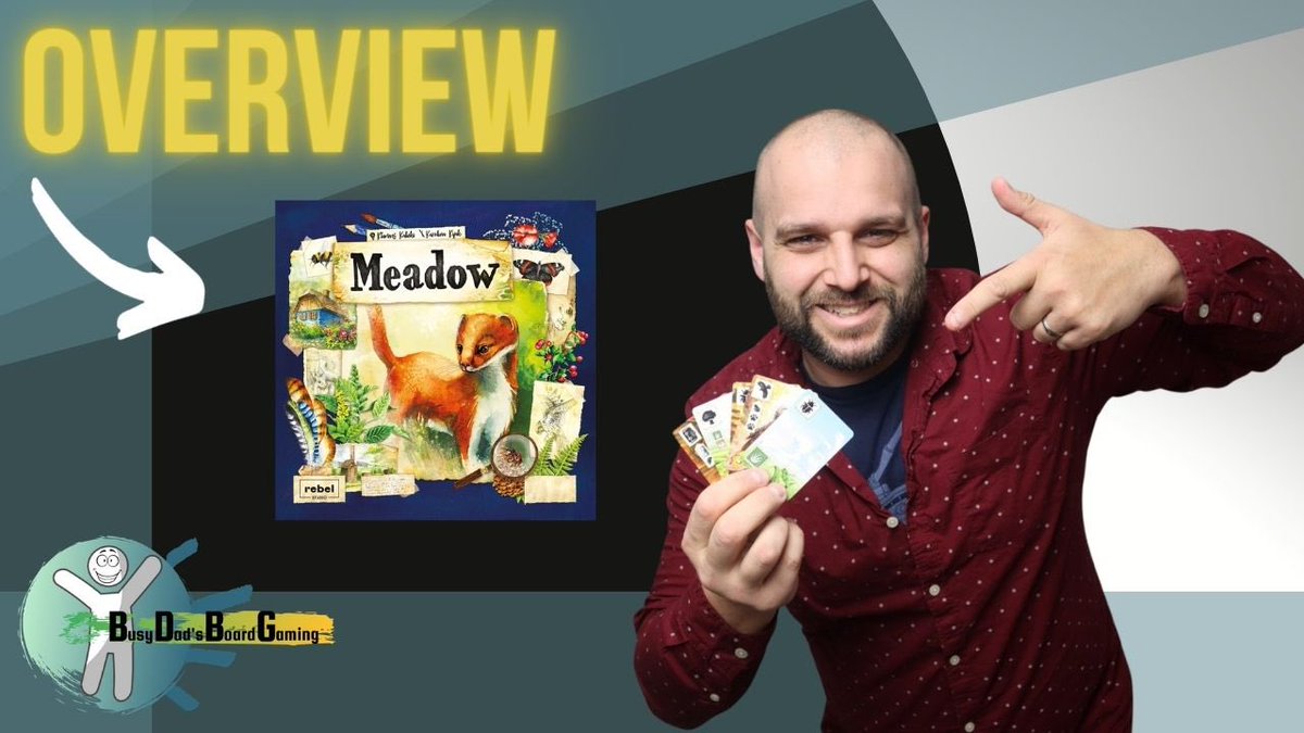 BusyDadsGaming's tweet photo. In todays overview, we wander through breathtaking landscapes to take a look at Meadow by Rebel Studio

Meadow - A Board Game Overview https://t.co/t9Gr6HH4sc https://t.co/tvmA2z0rld