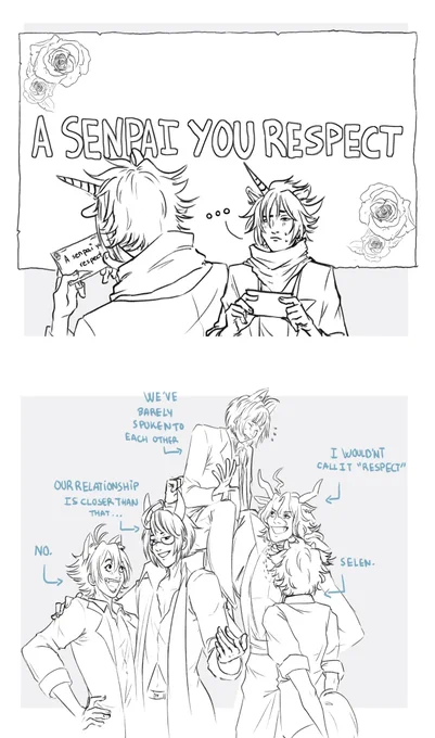 A senpai you respect...?
#SB69 