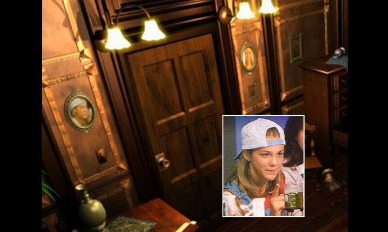Photographs of Alex Mack (The Secret World of Alex Mack) were seen in the 1998 video game Resident Evil in a background scene, framed.