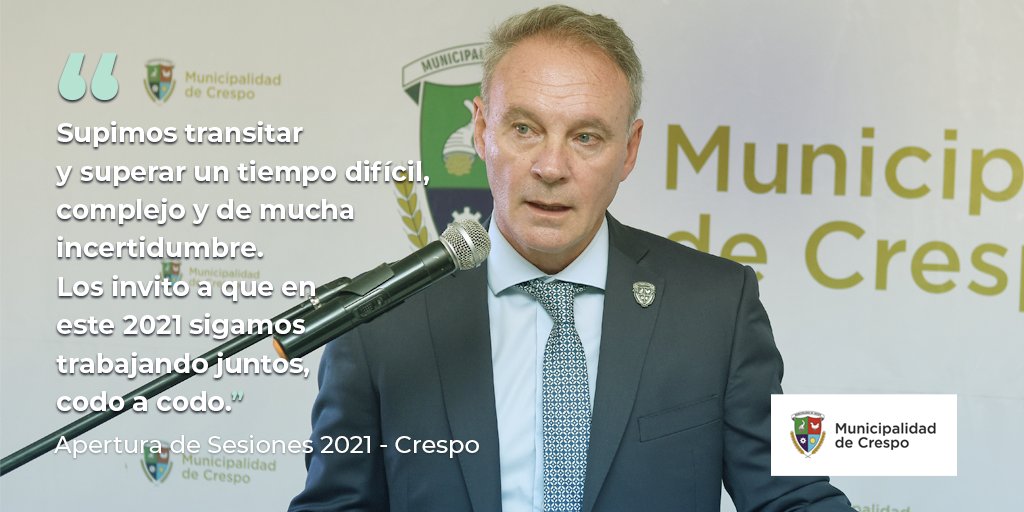 DarioSchneider5's tweet photo. Después de 14 años,el Municipio de Crespo presentó un resultado positivo de más de 48.000.000 de pesos.Desde el 2006 no sucedía.Resultado de administrar los recursos de cada contribuyente con responsabilidad y transparencia. Es posible lograr equilibrio en los fondos públicos. https://t.co/qc7Vc21ij6