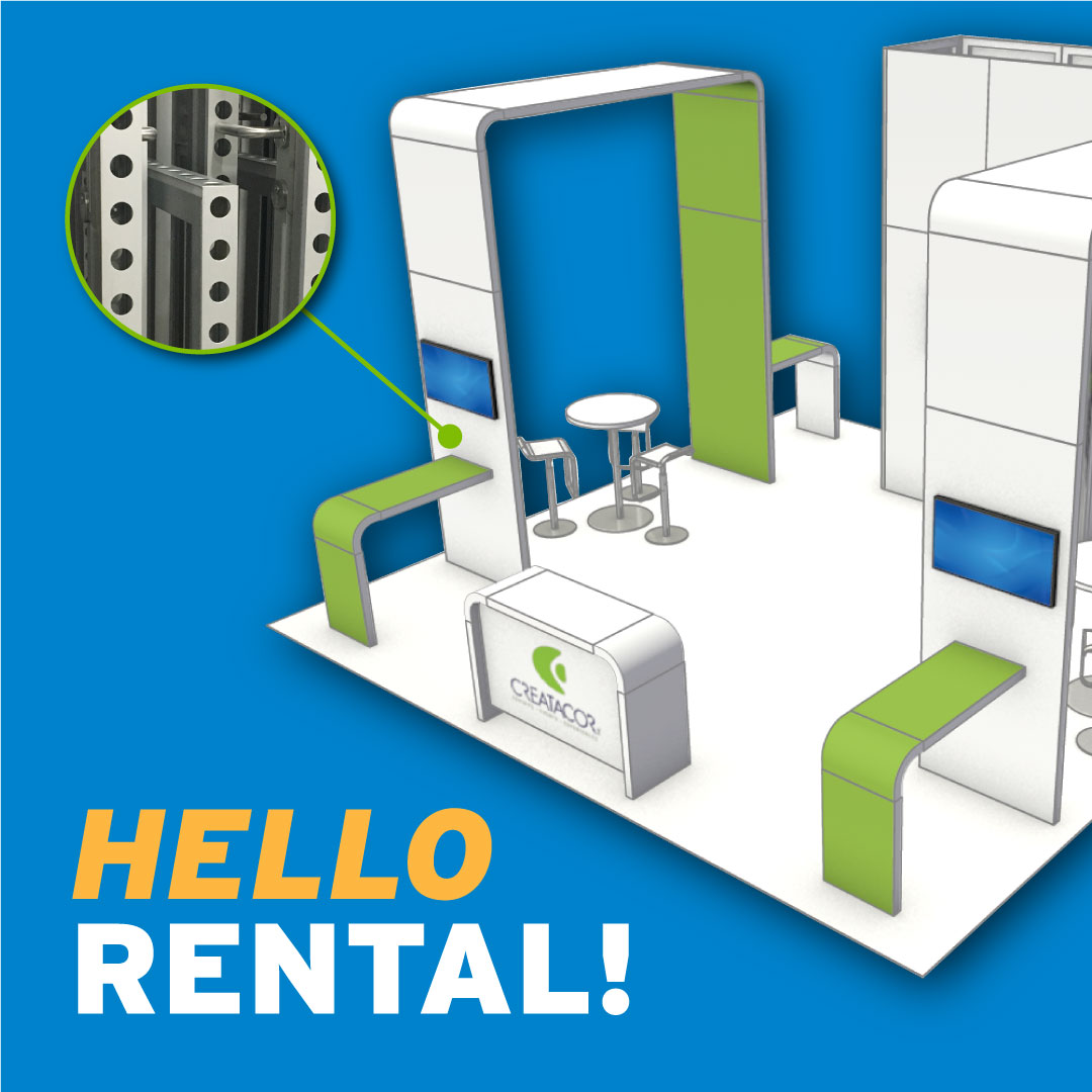 creatacor's tweet photo. Ready to get back to the show floor, but don't want to commit to a custom build? Check out our rental options! Modular, tool-less, and no storage fees. Let's design something together to fit your needs. Contact us today!

#bematrix #matrix #rental #custom #rentalframes #designs https://t.co/XnChs3YCL6