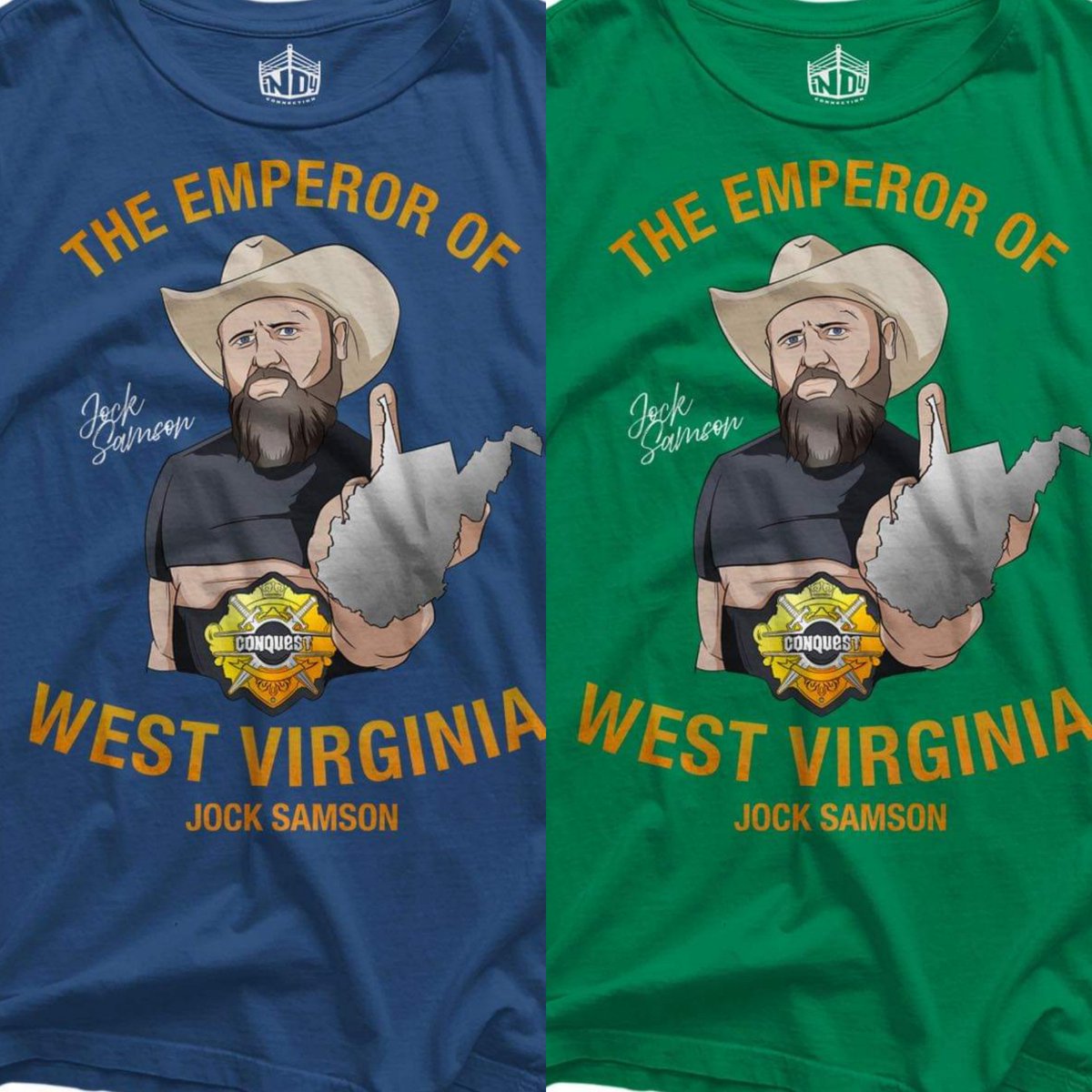 Hey #WestVirginia get this shirt today @theindyconnect & show people how cool you really are. @PW_Conquest #GOAT #Mountaineers #WeAreMarshall theindyconnection.com/collections/jo…