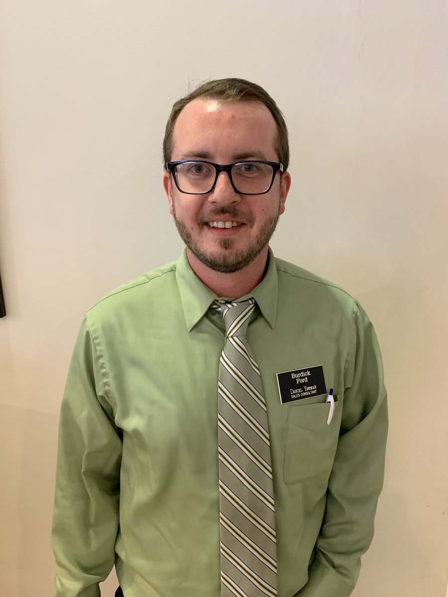 Congratulations are in order again for Dan Yawman! Dan was our top salesman for the month of February! Stop by Burdick Ford and ask for Dan, he will assist you with your vehicle needs!