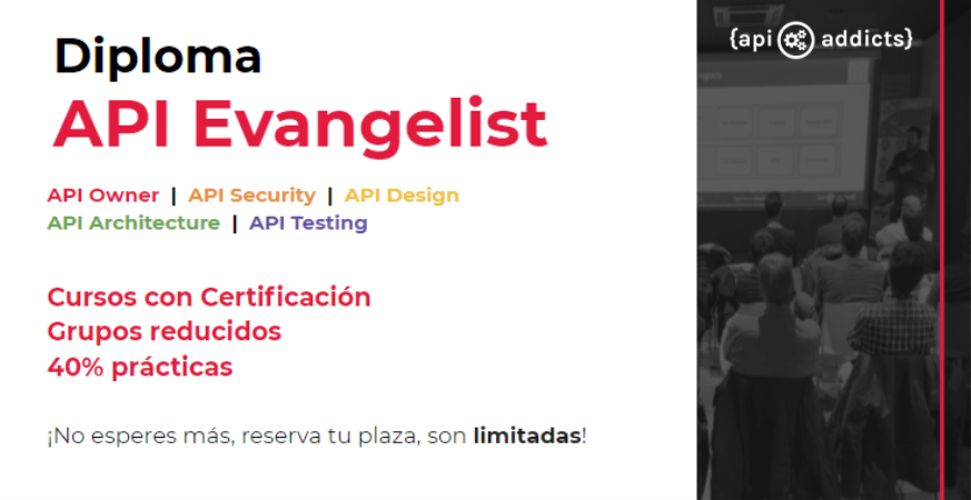 APIAddicts's tweet photo. 💡 ¿Buscar perfeccionar tu #cv y convertirte en un profesional cualificado para a definir y documentar perfectamente las #APIs?

Ya puedes aprender y certificarte 🎓 con los cursos de la Escuela de APIs de la Fundación 👉 https://t.co/zlJL1PYgtq

#APIOwner #gobiernodeapis https://t.co/6TOW8GxN1e
