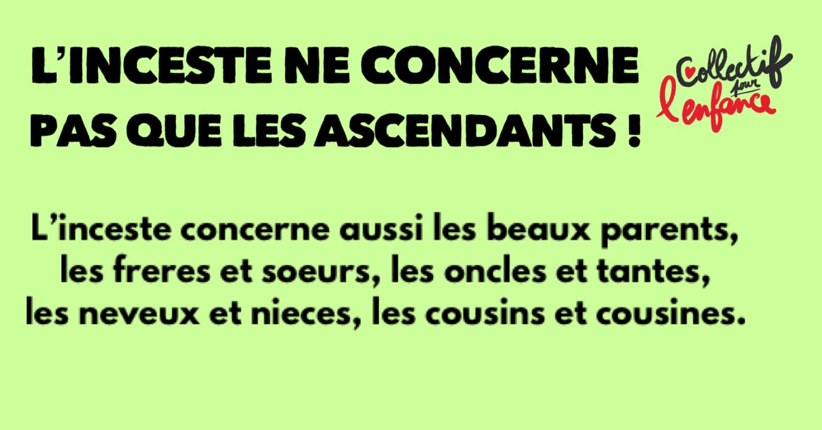 E_DupondM a annoncé un seuil d’âge à 18 ans pour l’#inceste. 

L’assemblée a voté ce seuil le 18 février. 

Pourtant, le gouvernement propose, demain en commission des lois, un seuil d’âge à 18 ans seulement pour les actes incestueux commis par les ascendants ! #metooinceste