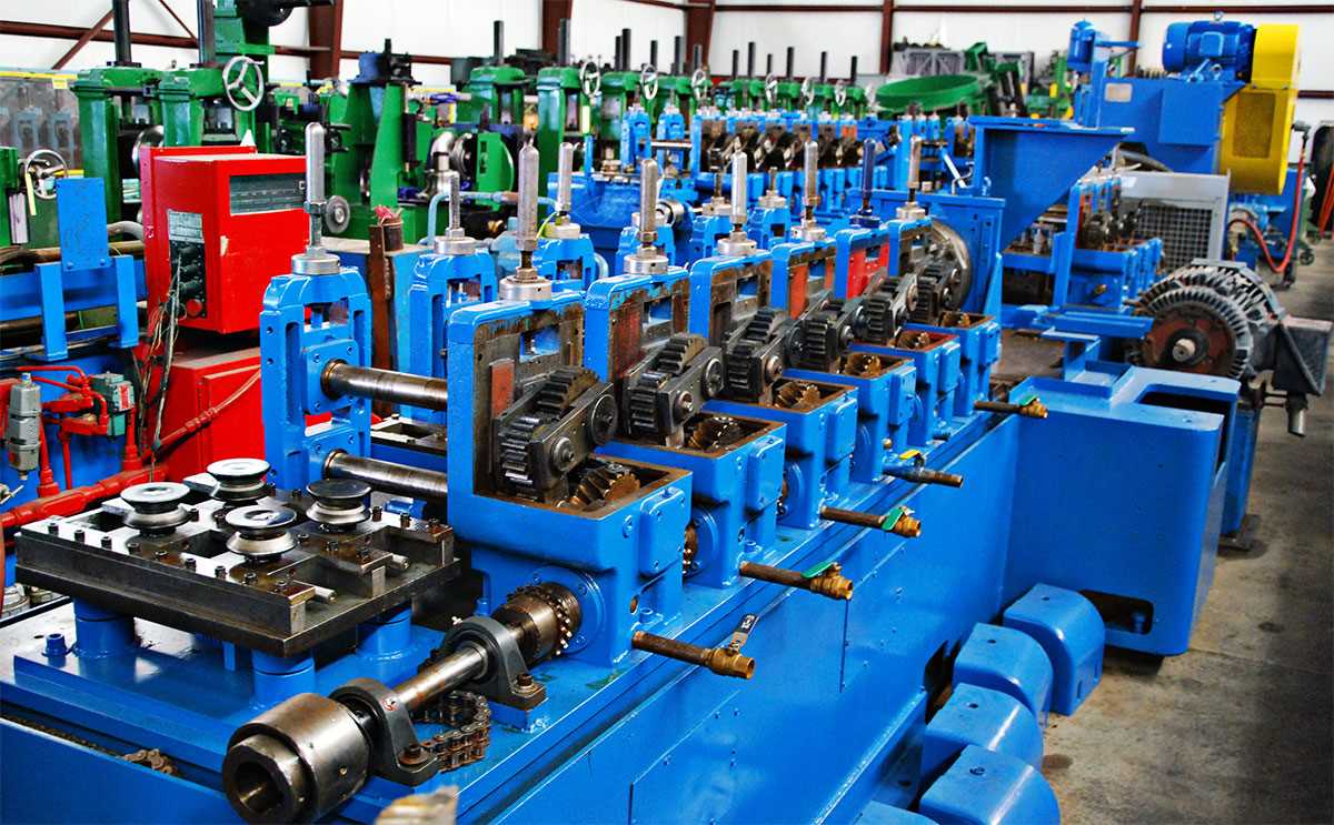 UniversalTube's tweet photo. 2.5" (63 mm) x .095" (2.4 mm) YODER M2 tube mill, on our floor and ready to ship! Contact us for a quote +1 (419) 872-2364

Today's Newsletter https://t.co/lma0rKoaPb https://t.co/B80mXAmjLl
