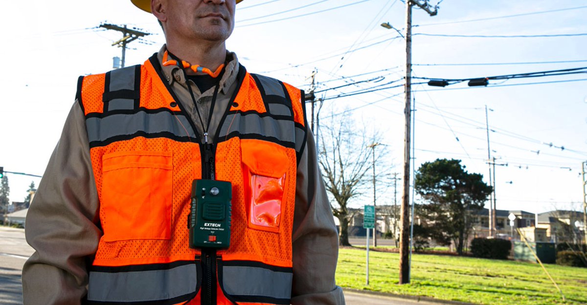 Stay safe and detect dangerous high voltages from a safe distance with the new Extech DV690. Learn more: bit.ly/3bSyLT9