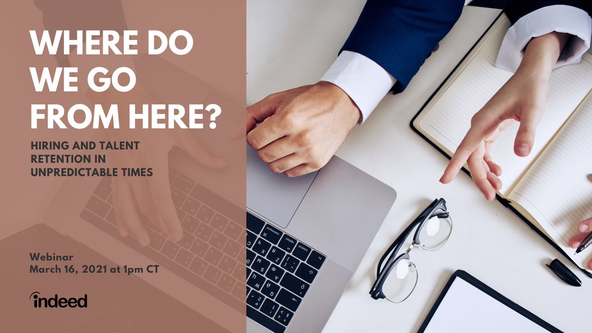 NEW WEBINAR Mar 16th: 70% of employers predict that their businesses will grow in 2021. How can leaders prepare?

Join our CEO <a href="/MeghanMBiro/">Meghan M. Biro ⚡️</a> for a special online event with @PWolfe67 SVP of HR <a href="/indeed/">Indeed</a>. Save your seat 👉ow.ly/lvJL50DL9LX 

#hr #orgdev #leadership #pandemic