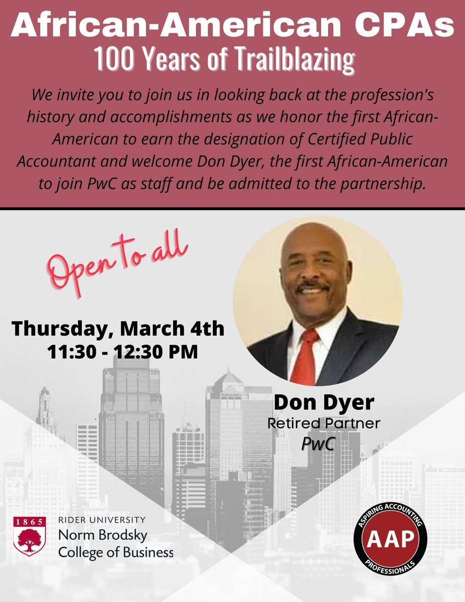 Rider University Accounting Department (RiderAccounting) Twitter