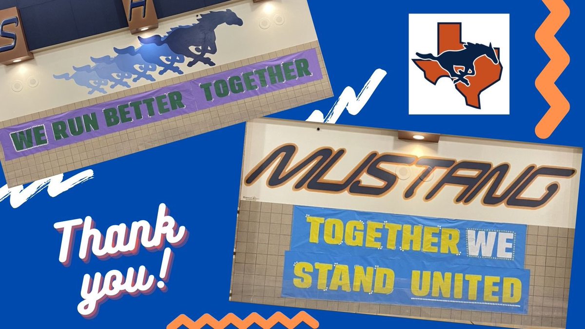 Huge shoutout 🤗 to <a href="/SachseStuCo/">Sachse Student Council🐎</a> for making posters for our Unity event tomorrow!  I really appreciate ya’ll! 💕 #werunbettertogether