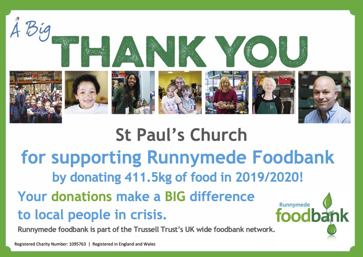 St. Pauls E.H. (@stpaulseh) on Twitter photo A big shout out to the fantastic people of Egham Hythe for making this happen 👏👏 Let's see if we can get that up to 1,000kgs next time! See here for details of how to donate to <a href="/RunnymedeFdbnk/">Runnymede Foodbank</a> #community runnymede.foodbank.org.uk/give-help/dona… A big shout out to the fantastic people of Egham Hythe for making this happen 👏👏 Let's see if we can get that up to 1,000kgs next time! See here for details of how to donate to <a href="/RunnymedeFdbnk/">Runnymede Foodbank</a> #community runnymede.foodbank.org.uk/give-help/dona…