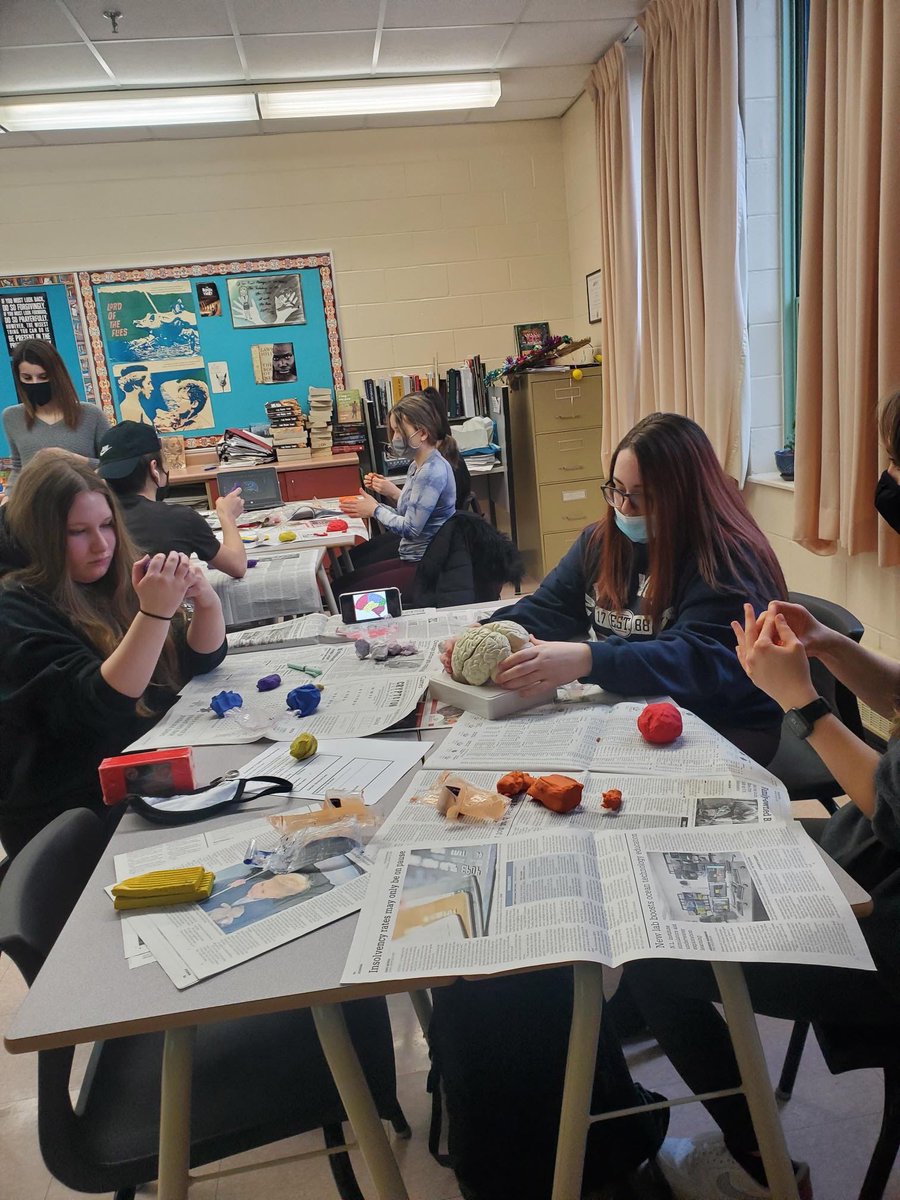 kseamone's tweet photo. #psych12 @ssrsblrhs are building brains today!! We love #neuroscience P-12! @SSRCE_NS Love this! #AEN #TI @desautels_phd Pillar #4! #studentsuccess #selfawareness #learning https://t.co/7ejddUalls