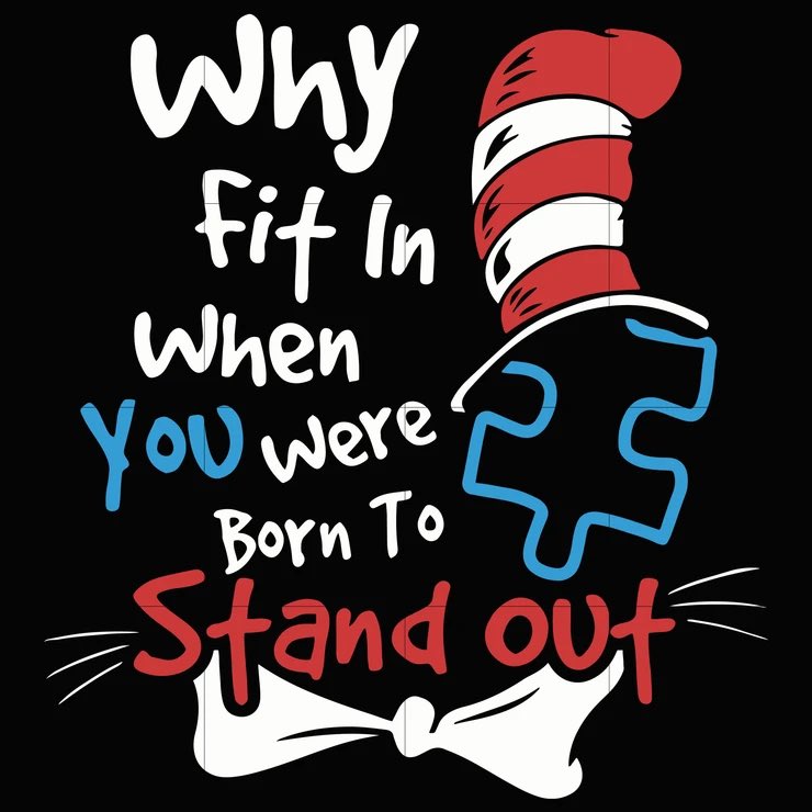 CandiSpitz's tweet photo. Happy @DrSeuss Day!!! 💙🧩💙#autismawareness #DifferentNotLess #specialneedsmom https://t.co/S71vJATeX1