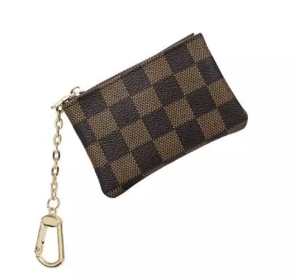 LOUIS VUITTON Prince Damier Graphite Card Holder Grey