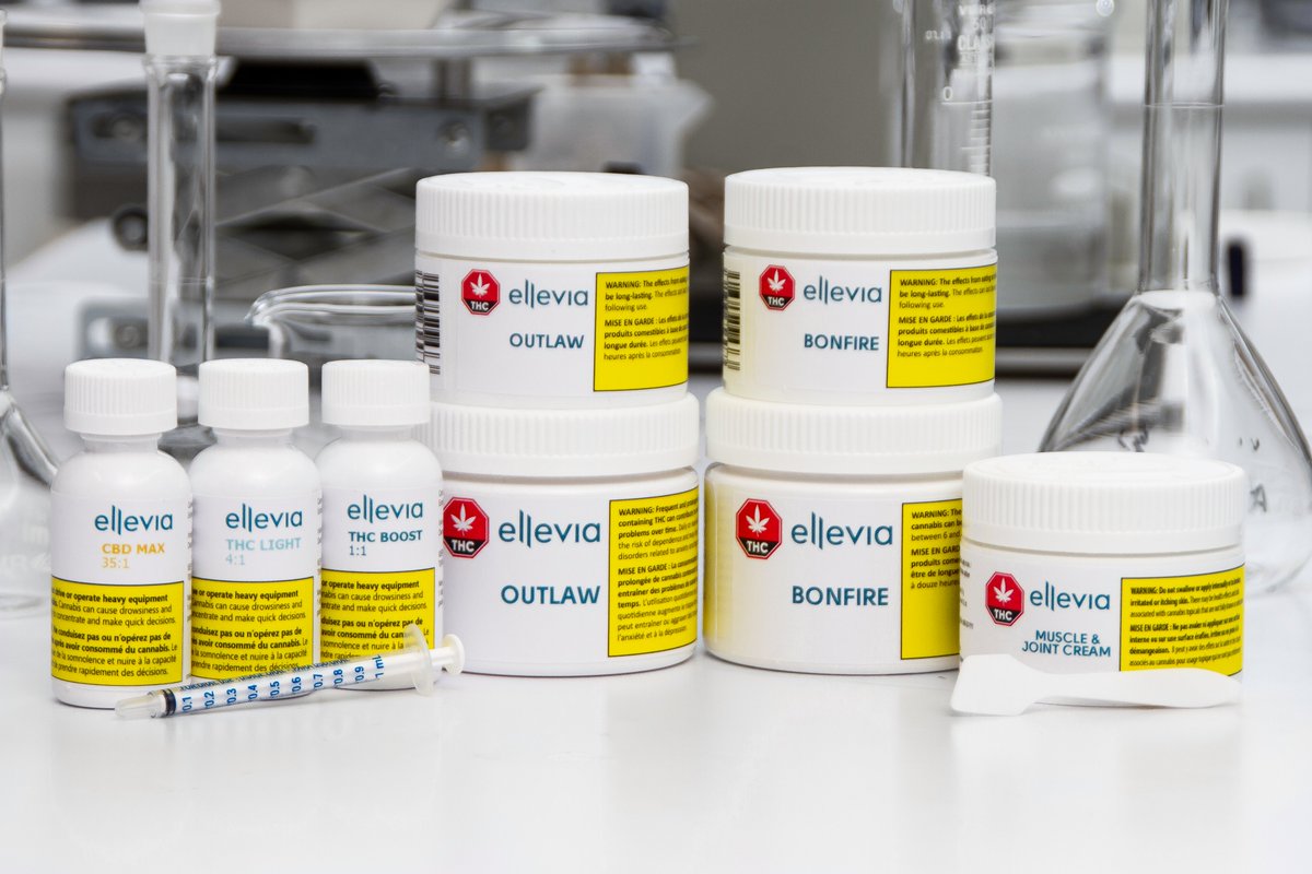 ElleviaMed's tweet photo. Welcome to Ellevia, a suite of cannabis products formulated specifically for #medicalcannabis patients.

Using real insights from Canadian medical cannabis patients, Ellevia has developed a suite of products to suit the needs of #medicalpatients across the spectrum.

1/2 https://t.co/1KTE8MuiiW