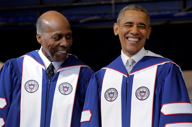 Reuters's tweet photo. Vernon Jordan, U.S. civil rights activist and lawyer, dies at age 85: reports https://t.co/LloQMAOdc3 https://t.co/vQcNa8S86S