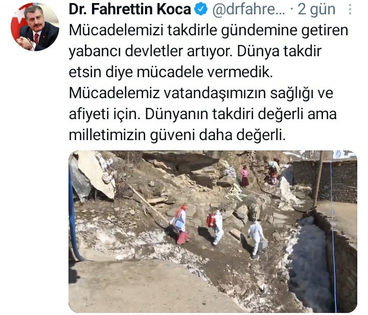 Ülkemiz sağlık çalışanlarının mücadelesini dünya takdir ediyor!
Ya siz?
Sağlıkçı ölürken!
Sağlıkçı şiddet görürken!
Sağlıkçı mobbinge uğrarken!
Sağlıkçı açlık sınırında yaşarken!
Sağlıkçı her gün sosyal medyada hak ararken!
Neredeydiniz?
#hakkım 
<a href="/selcukktepeli/">Selçuk Tepeli</a>
@FOXhaber