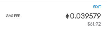 Hautch77's tweet photo. $62 fee for swapping #ETH - #LINK on Uniswap. Bought Dai on Binance, transfered to Metamask ($30 fee), moved Dai to #xDai ($6), swapped for LINK on @Honeyswap . 

$0.008128 fee. https://t.co/EW06K1KvPn