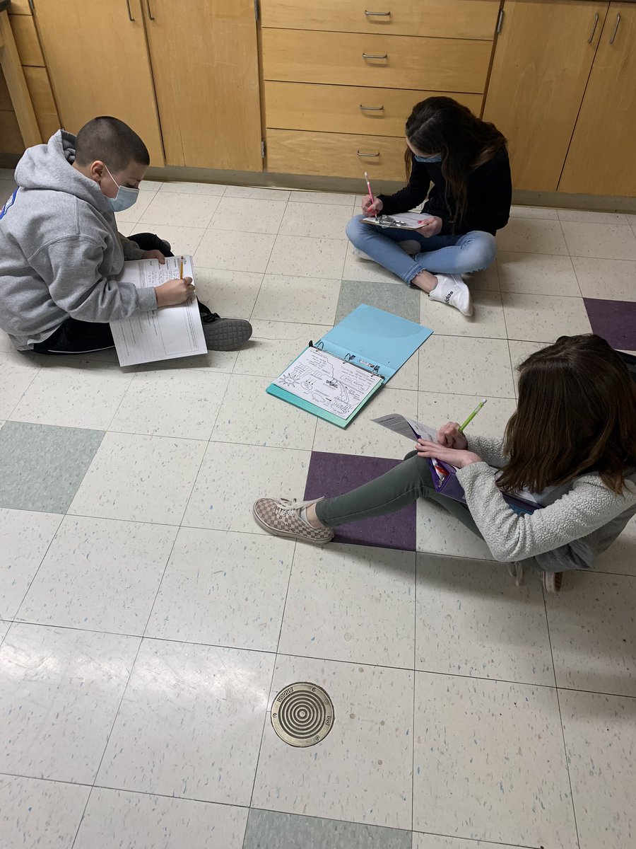 Workin' hard on the planning portion of our Water Cycle Model Projects! Also feeling all the feels of having ALL of our sixth graders back together ❤️ ❤️