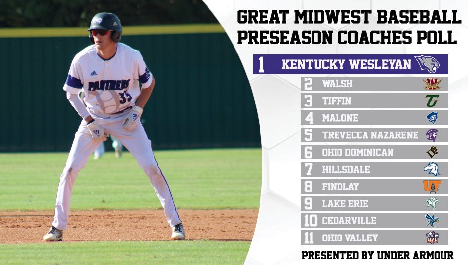 KWCPanthers's tweet photo. Alexa, play centerfield 🎶⚾️

#OneTeamWesleyan 💜 https://t.co/n603ffoT4n